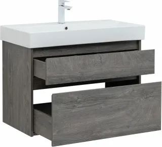 Тумба под раковину Aquanet Nova Lite 249937 85 см дуб рошелье